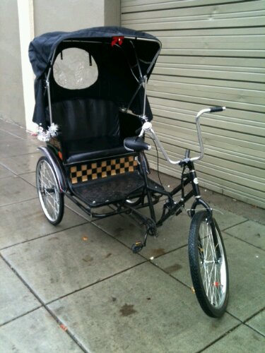 Portland Pedicabs Sleigh Rides